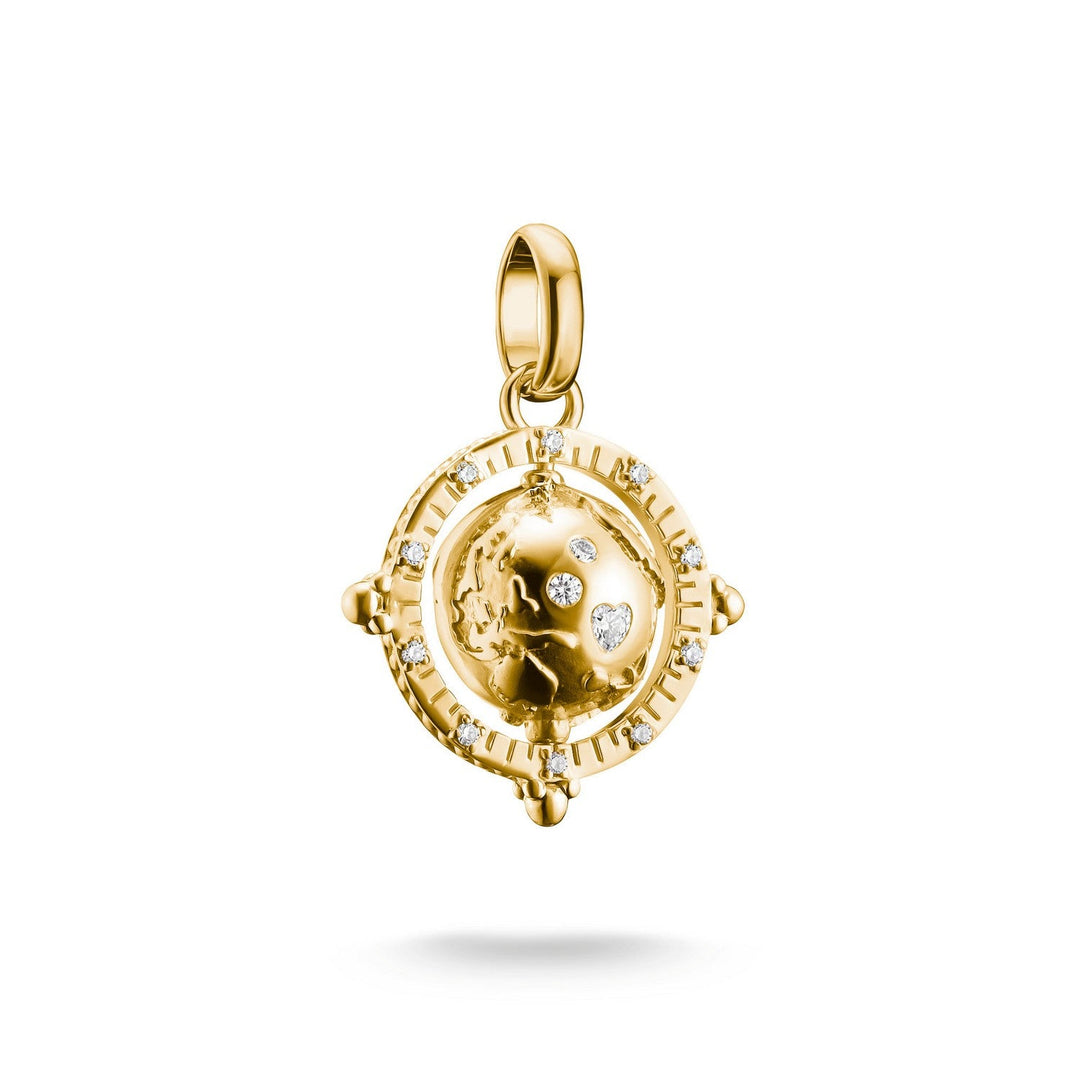 Thomas Sabo 18k Gold Plated Charm CC1348-M01-14