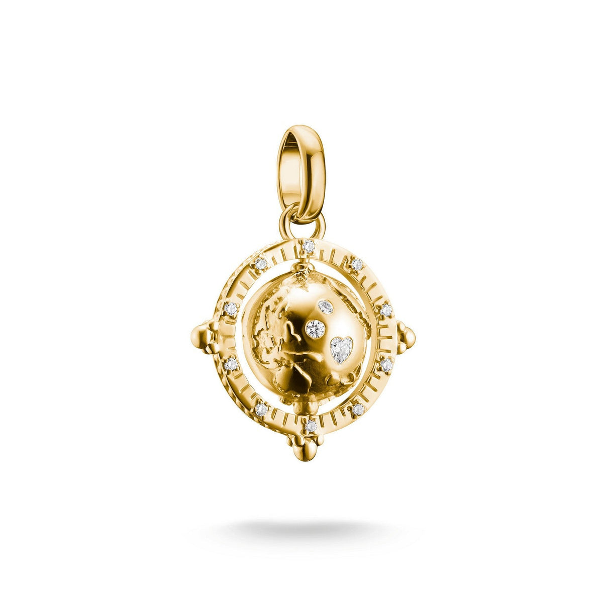 Thomas Sabo 18k Gold Plated Charm CC1348-M01-14