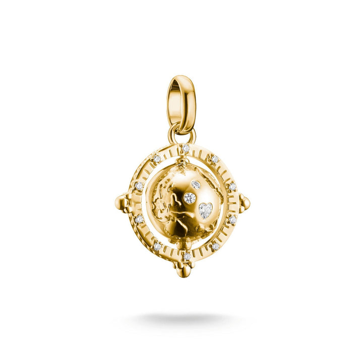 Thomas Sabo 18k Gold Plated Charm CC1348-M01-14