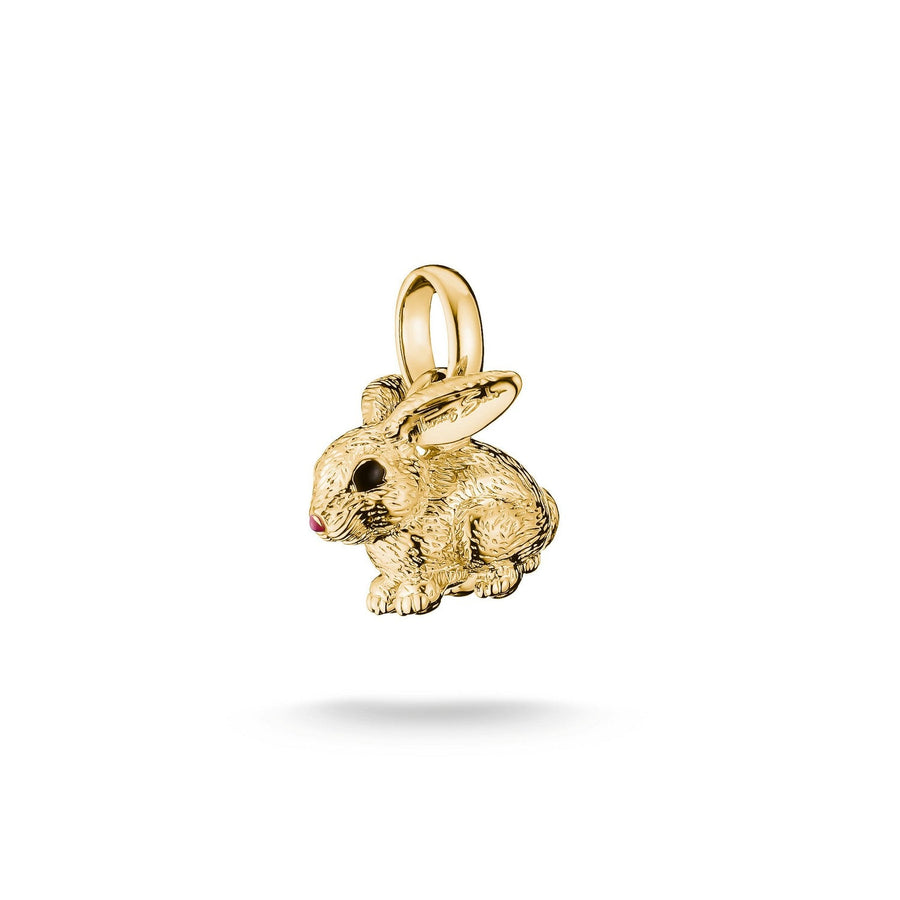 Thomas Sabo Charming Connect 18ct Gold Plated Rabbit Charm CC1350-M05-39