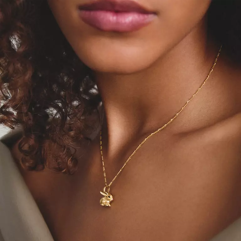 Thomas Sabo Charming Connect 18ct Gold Plated Rabbit Charm CC1350-M05-39