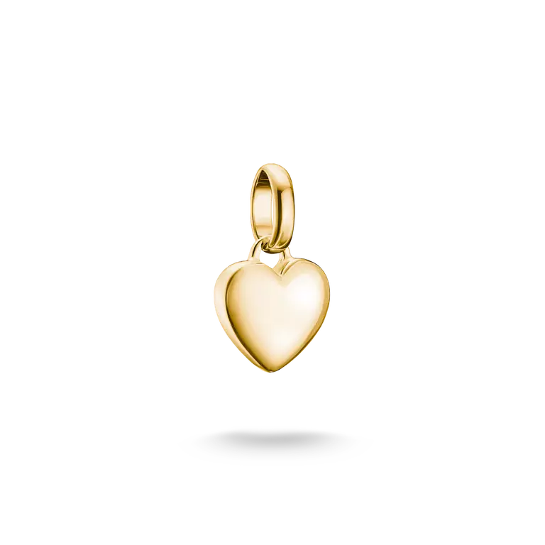 Thomas Sabo Charming Connect 18ct Gold Plated Heart Charm CC1360-M01-39