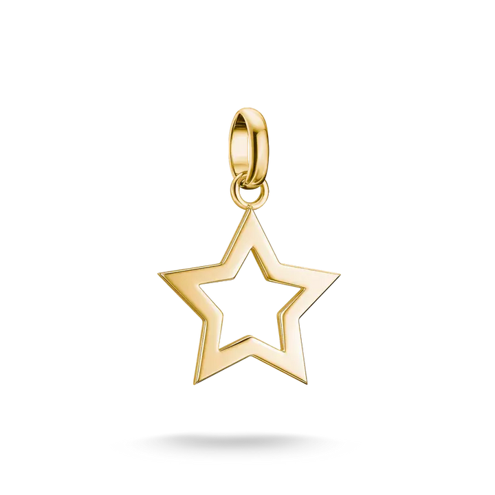 Thomas Sabo Charming Connect 18ct Gold Plated Star Charm CC1361-M01-39