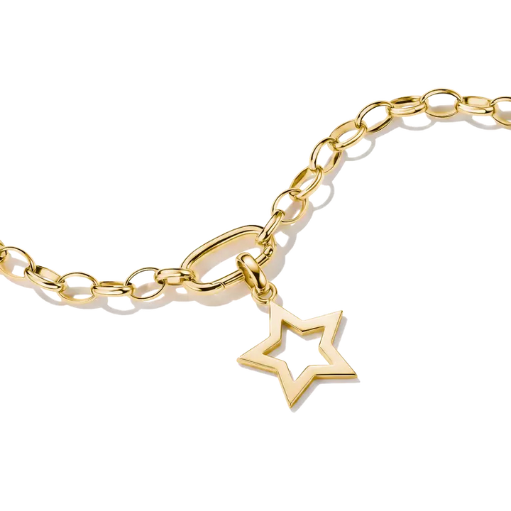 Thomas Sabo Charming Connect 18ct Gold Plated Star Charm CC1361-M01-39