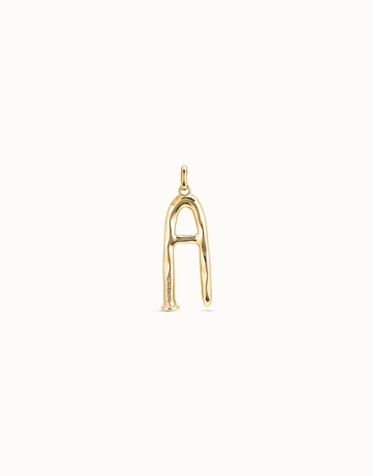 Gimme A Letter A Large Golden Metal Charm CHA0001ORO0000U