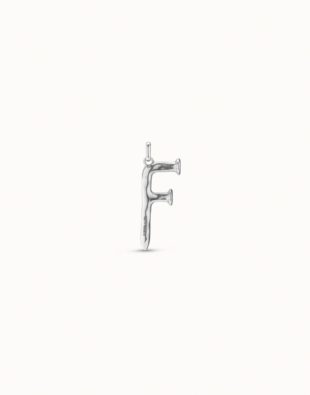 Gimme A Letter F Large Silver Metal Charm CHA0006MTL0000U