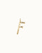 Gimme A Letter F Large Golden Metal Charm CHA0006ORO0000U