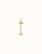 Gimme A Letter I Large Golden Metal Charm CHA0009ORO0000U