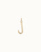 Gimme A Letter J Large Golden Metal Charm CHA0010ORO0000U
