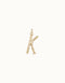 Gimme A Letter K Large Golden Metal Charm CHA0011ORO0000U