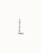 Gimme A Letter L Large Silver Metal Charm CHA0012MTL0000U