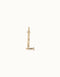 Gimme A Letter L Large Golden Metal Charm CHA0012ORO0000U
