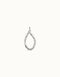 Gimme A Letter O Large Silver Metal Charm CHA0015MTL0000U