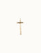 Gimme A Letter T Large Golden Metal Charm CHA0020ORO0000U