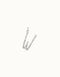 Gimme A Letter W Large Silver Metal Charm CHA0023MTL0000U