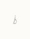 Gimme Me A Letter D Silver Metal Charm CHA0030MTL0000U