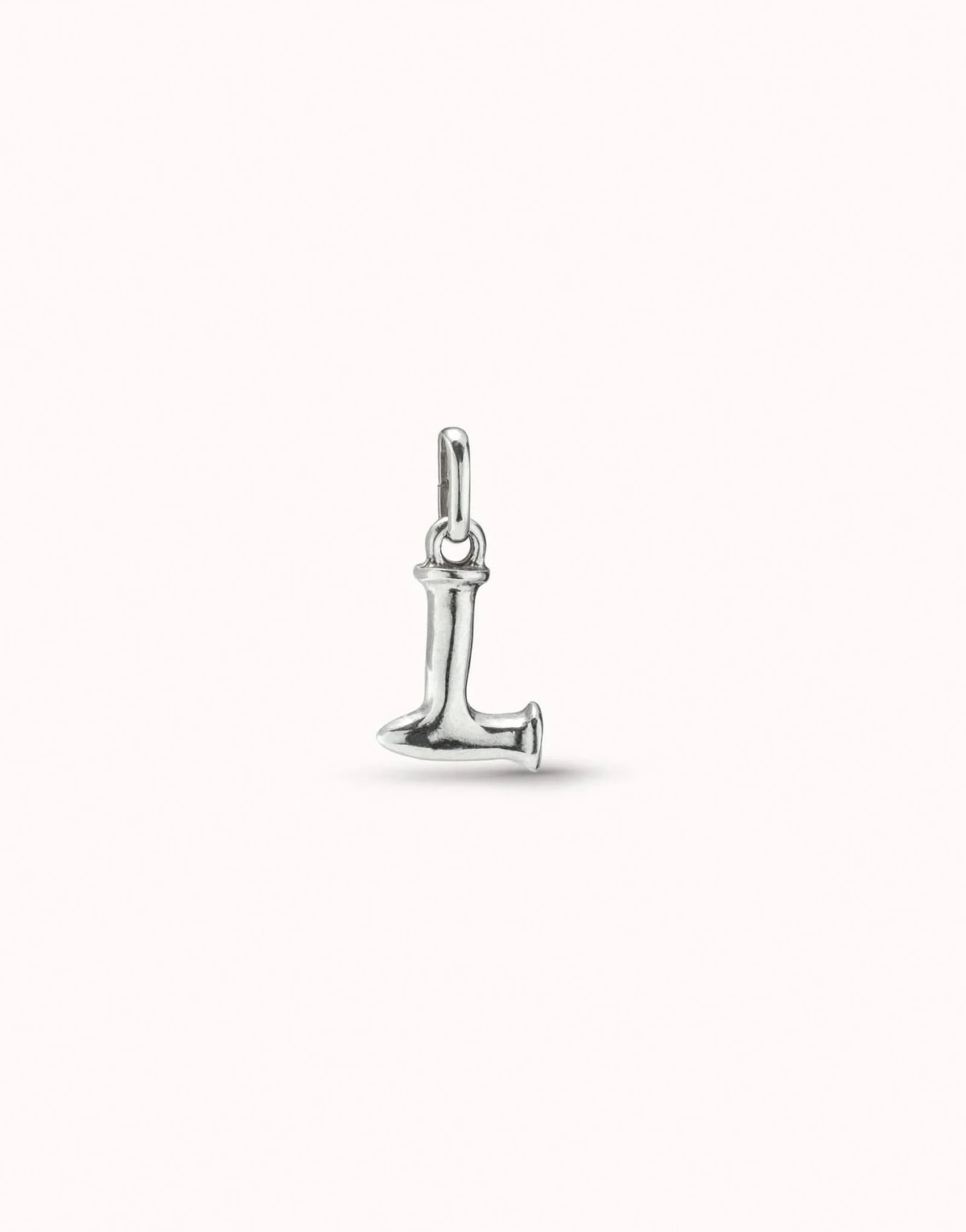 Gimme A Letter L Silver Metal Charm CHA0038MTL0000U