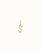 Gimme A Letter S Golden Metal Charm CHA0045ORO0000U
