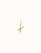 Gimme A Letter X Golden Metal Charm CHA0050ORO0000U