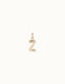 Gimme A Letter Z Golden Metal Charm CHA0052ORO0000U