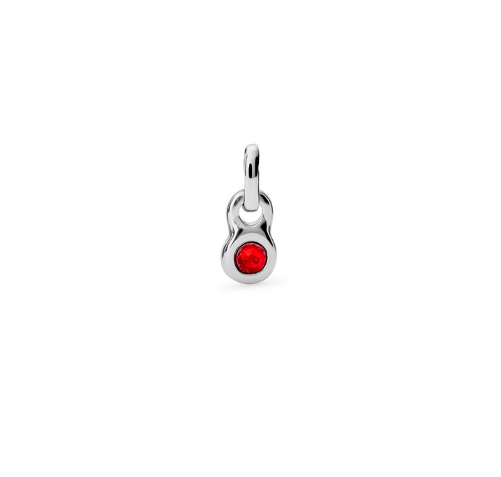 Sterling Silver Plated Hazte Red Charm CHA0180ROJMTL0U