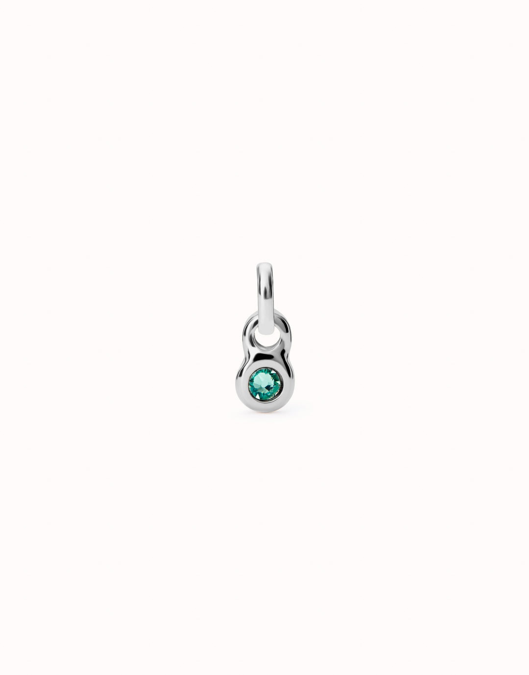 Sterling Silver Plated Hazte Green Charm CHA0180VRDMTL0U