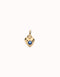 18k Gold Plated Hazte Blue Heart Charm CHA0214AZUORO0U