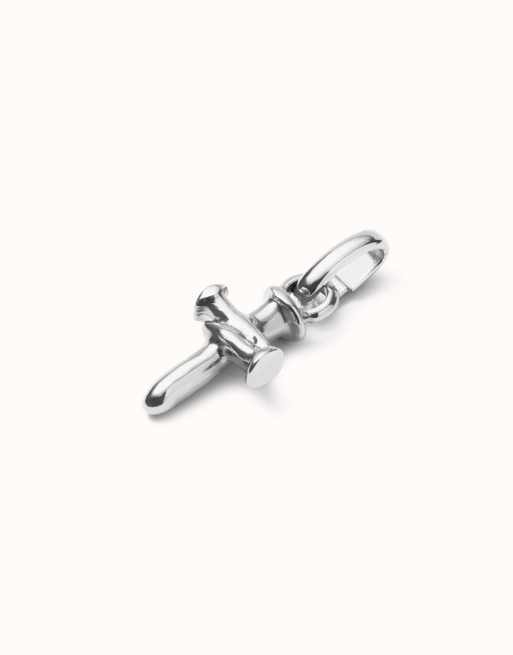 Sterling Silver Plated Hazte Silver Cross Charm CHA0248MTL0000U