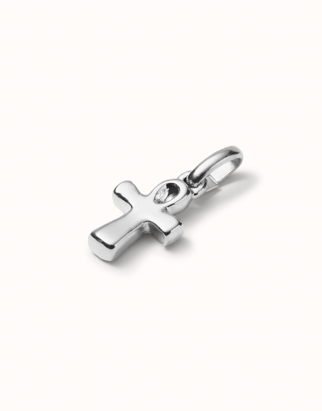 Sterling Silver Plated Hazte Silver Cross Charm CHA0249MTL0000U