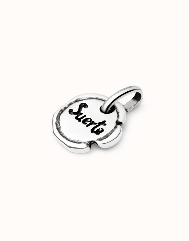 Sterling Silver Plated Hazte Silver Luck Charm CHA0251MTL0000U