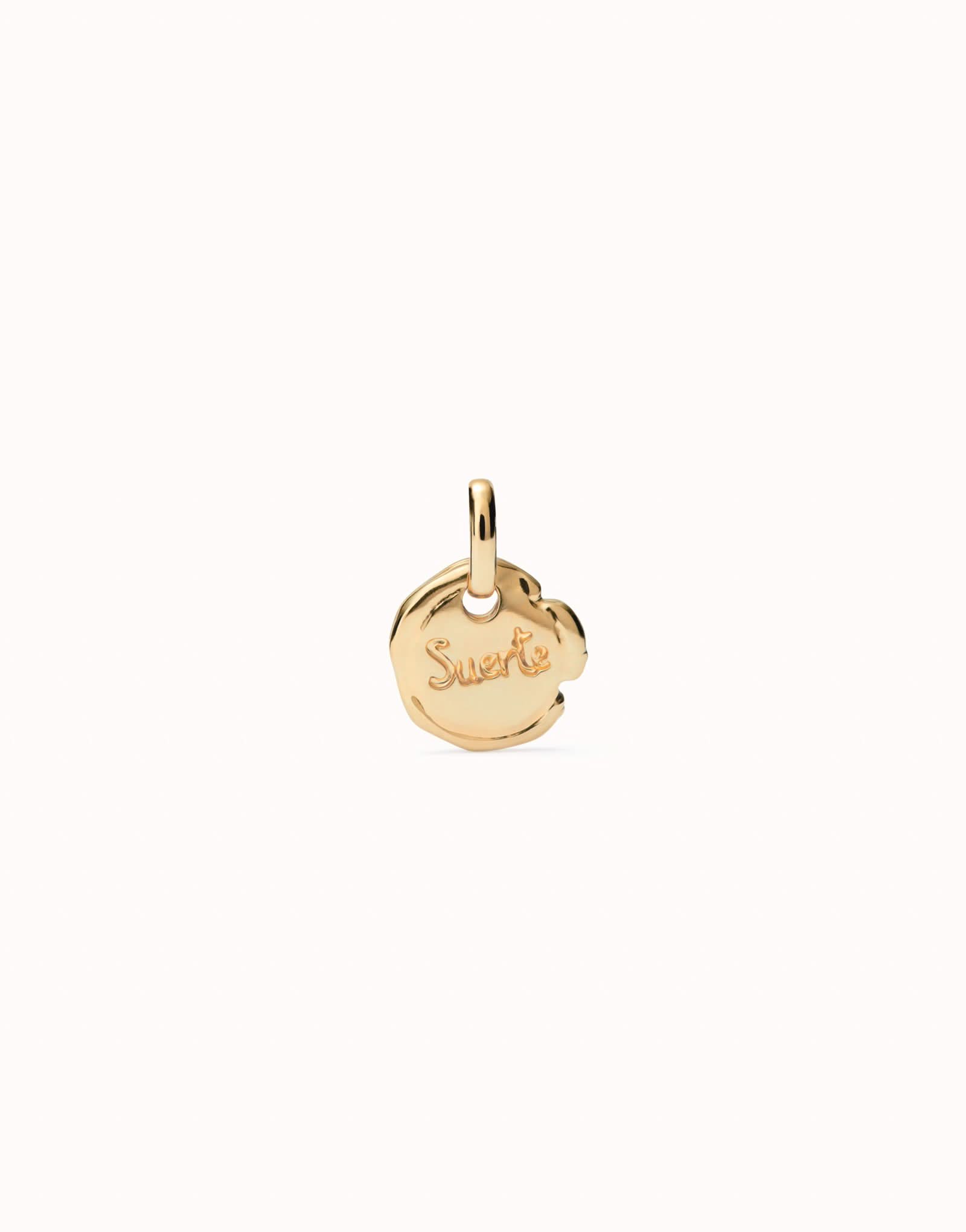 18k Gold Plated Hazte Gold Luck Charm CHA0251ORO0000U
