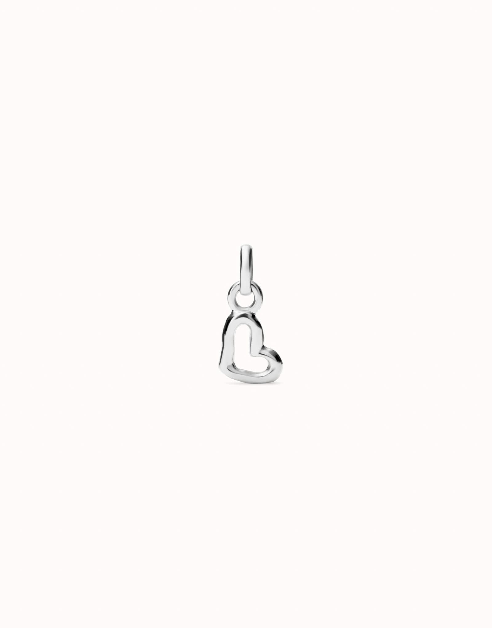 Sterling Silver Plated Hazte Silver Heart Charm CHA0253MTL0000U