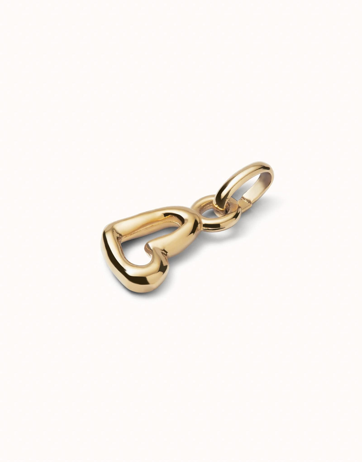 18k Gold Plated Hazte Gold Heart Charm CHA0253ORO0000U