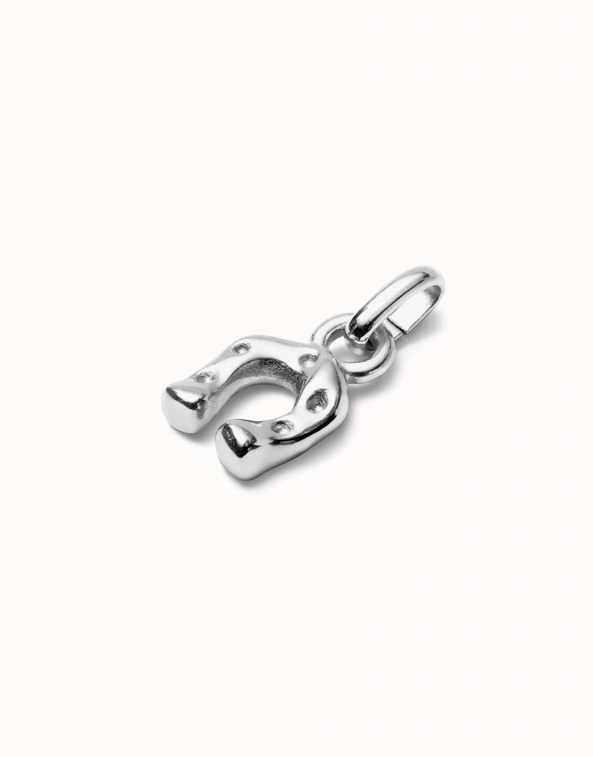 Sterling Silver Plated Hazte Silver Horseshoe Charm CHA0256MTL0000U