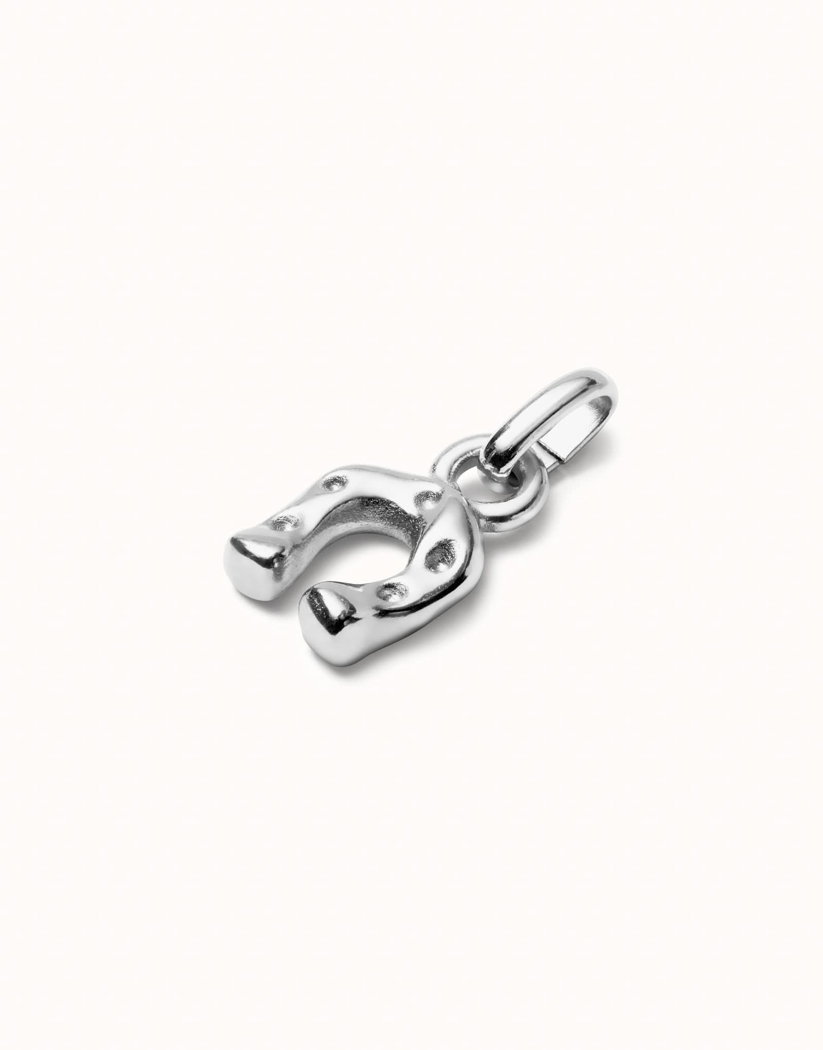 Sterling Silver Plated Hazte Silver Horseshoe Charm CHA0256MTL0000U