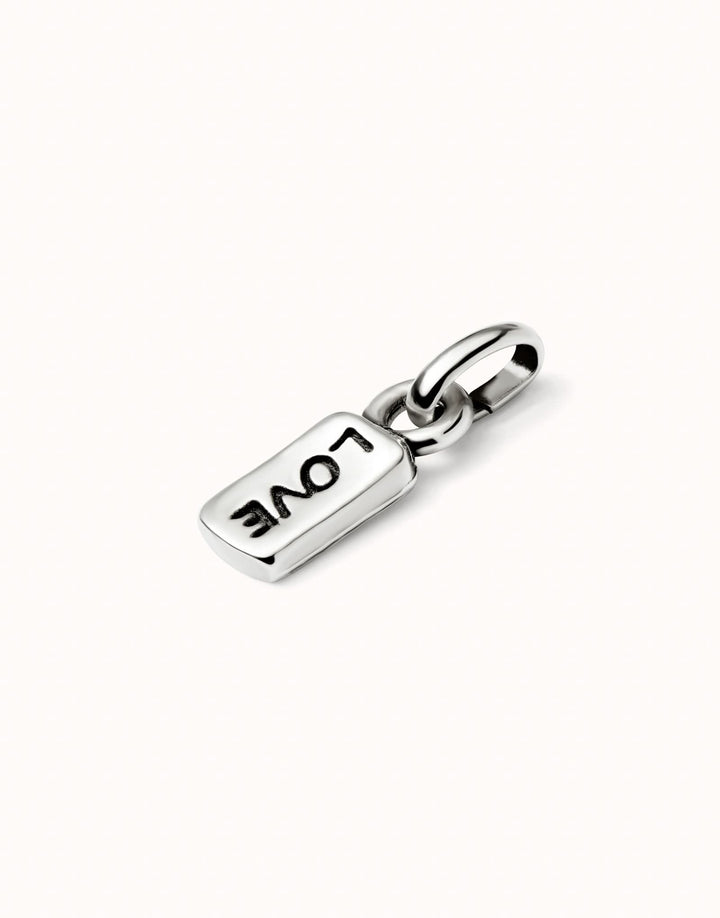 Sterling Silver Plated Hazte Silver Love Charm CHA0257MTL0000U