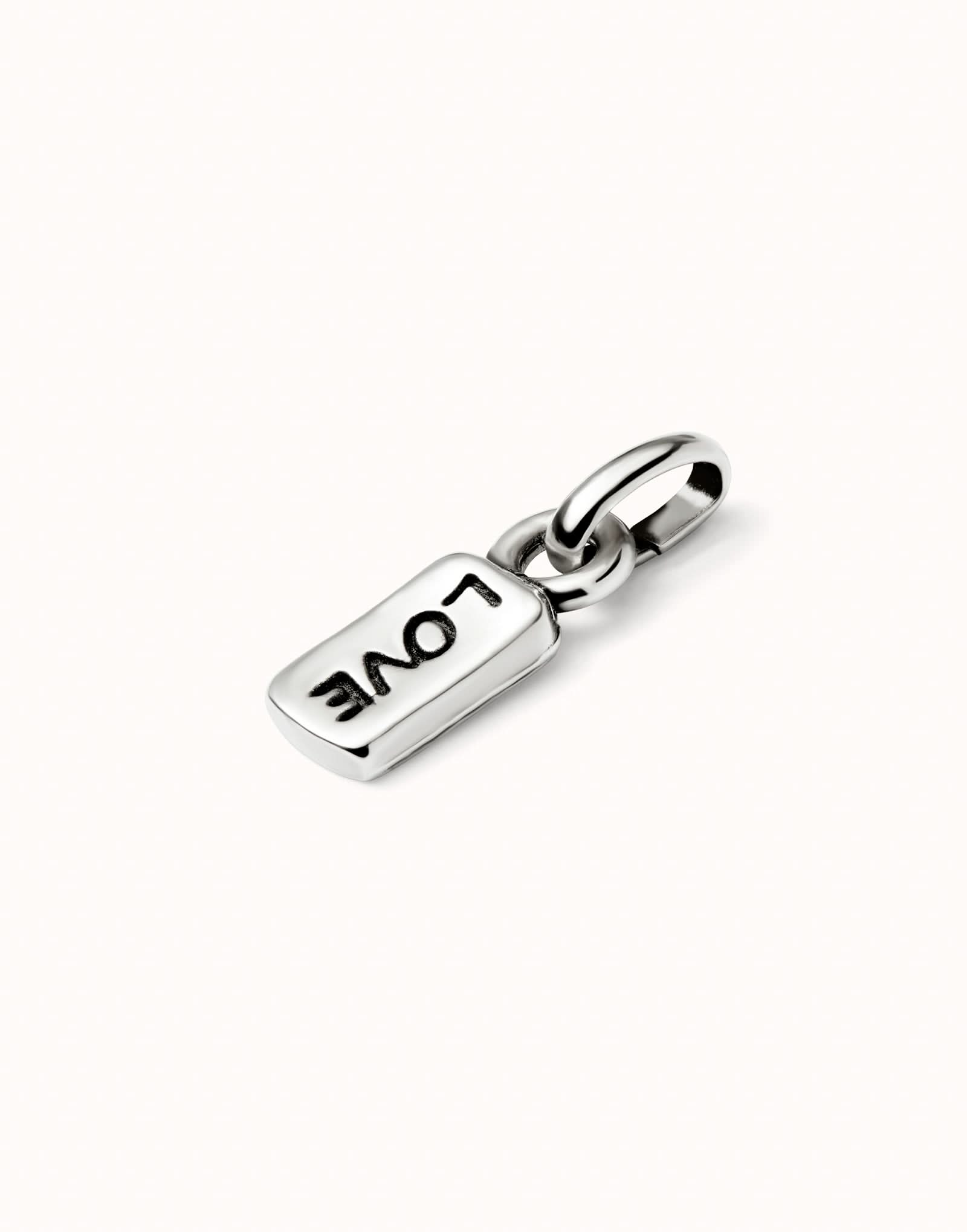 Sterling Silver Plated Hazte Silver Love Charm CHA0257MTL0000U
