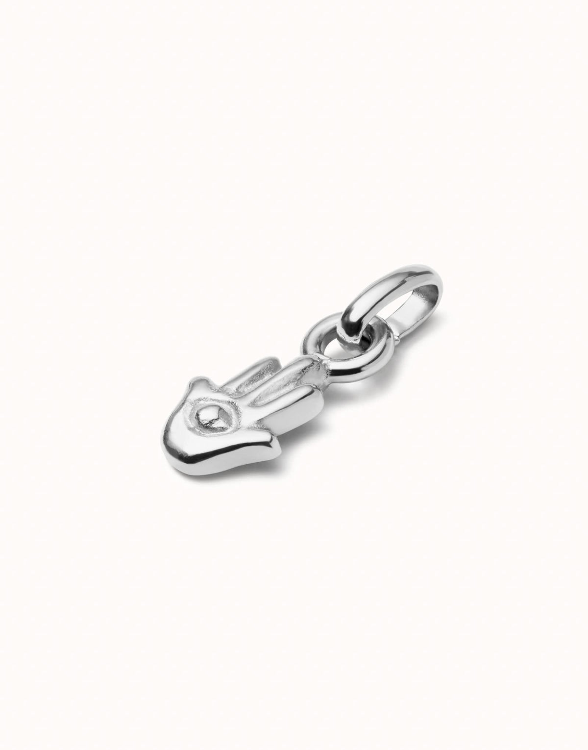 Sterling Silver Plated Hazte Silver Hamsa Charm CHA0259MTL0000U