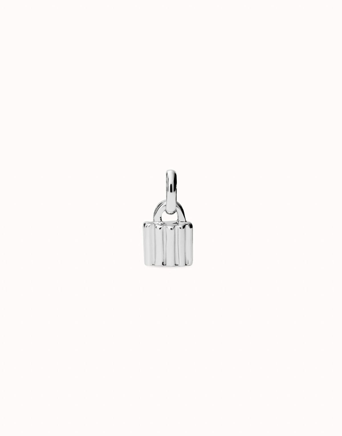 Sterling Silver Plated Hazte Silver Padlock Charm CHA0260MTL0000U