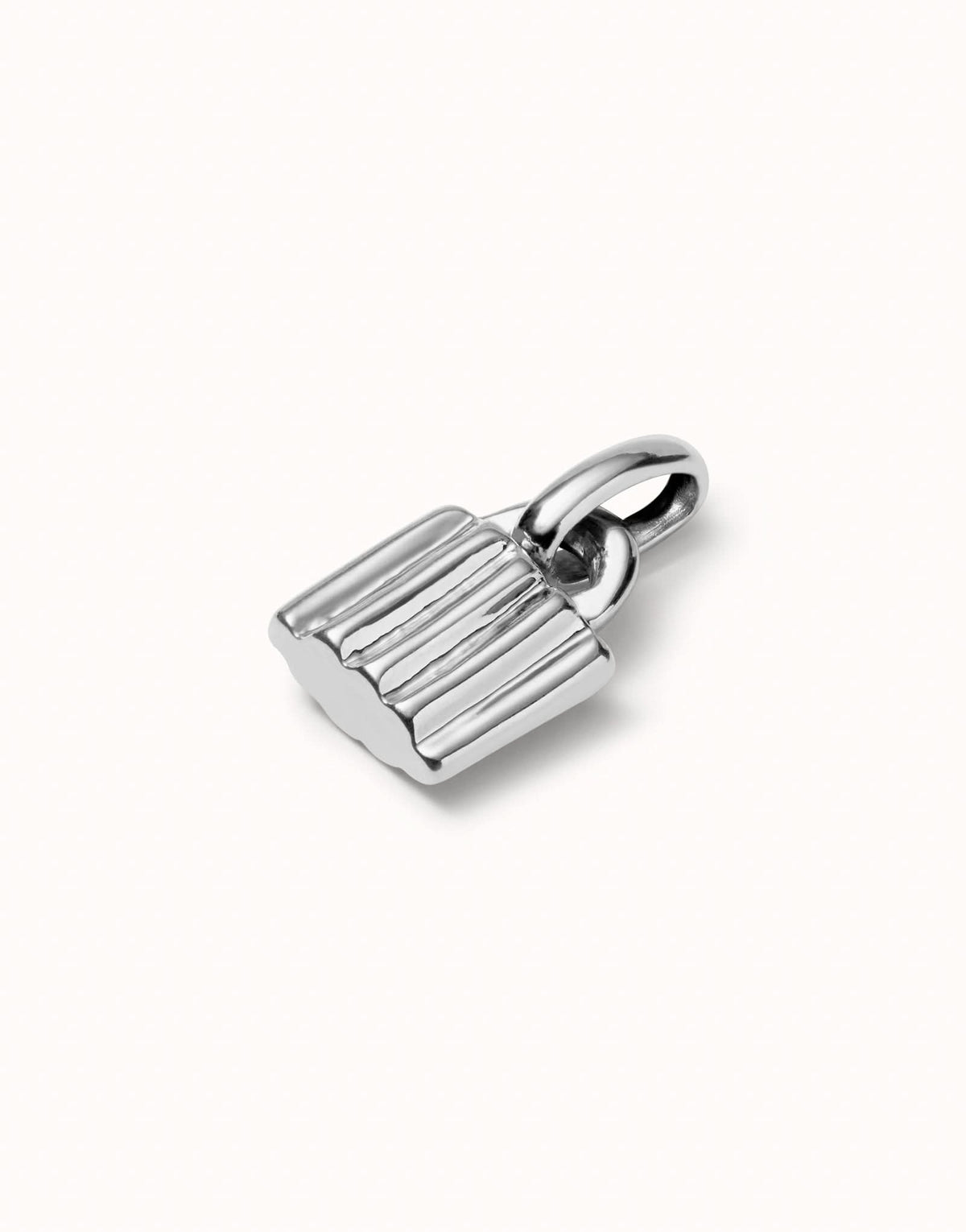 Sterling Silver Plated Hazte Silver Padlock Charm CHA0260MTL0000U