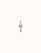 Sterling Silver Plated Hazte Silver Key Charm CHA0261MTL0000U
