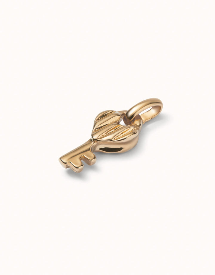 18k Gold Plated Hazte Gold Key Charm CHA0261ORO0000U
