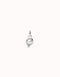 Sterling Silver Plated Hazte White Pearl Charm CHA0267BLCMTL0U