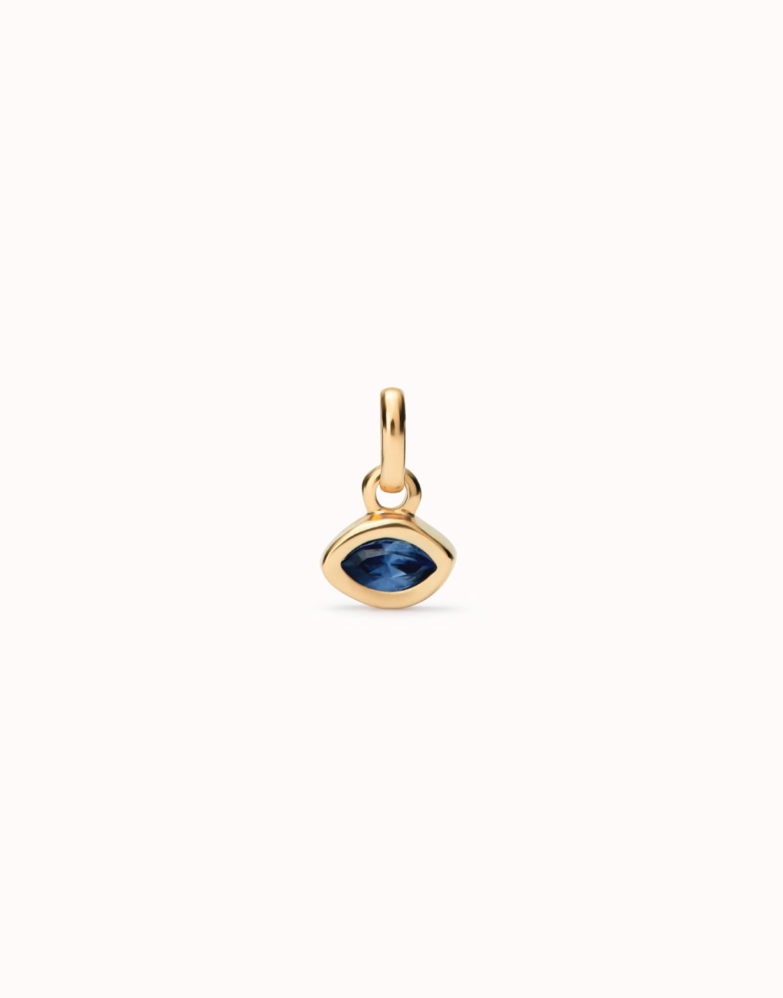 18k Gold Plated Hazte Blue Charm CHA0270AZUORO0U