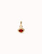 18k Gold Plated Hazte Red Charm CHA0270ROJORO0U