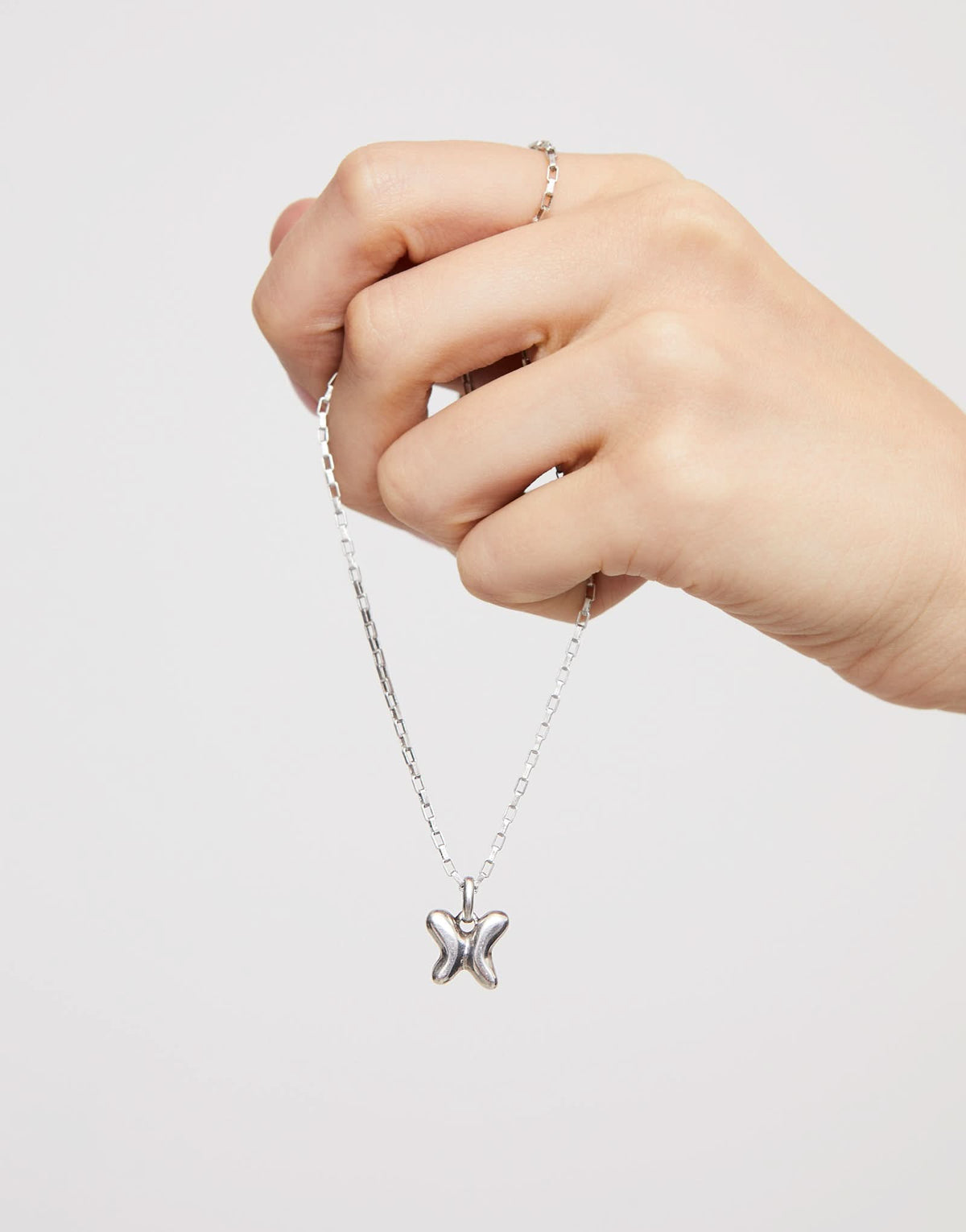 Sterling Silver Plated Hazte Silver Butterfly Charm CHA0272MTL0000U