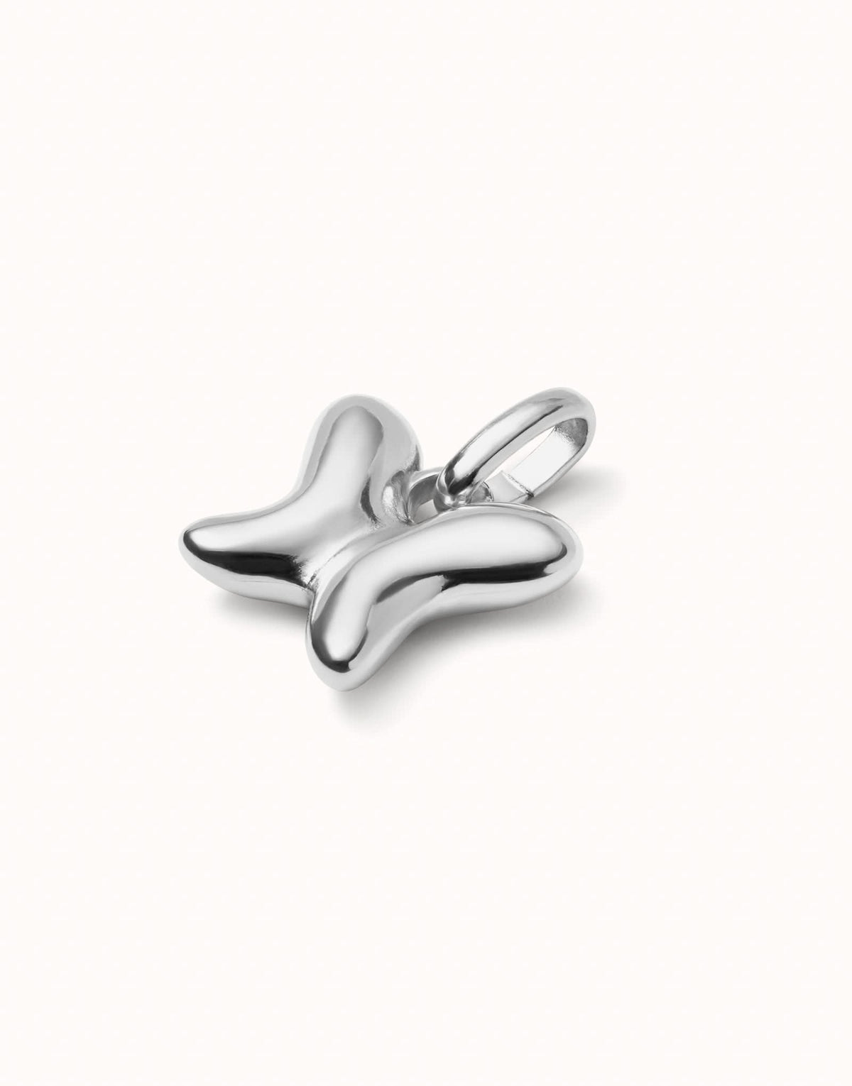 Sterling Silver Plated Hazte Silver Butterfly Charm CHA0272MTL0000U