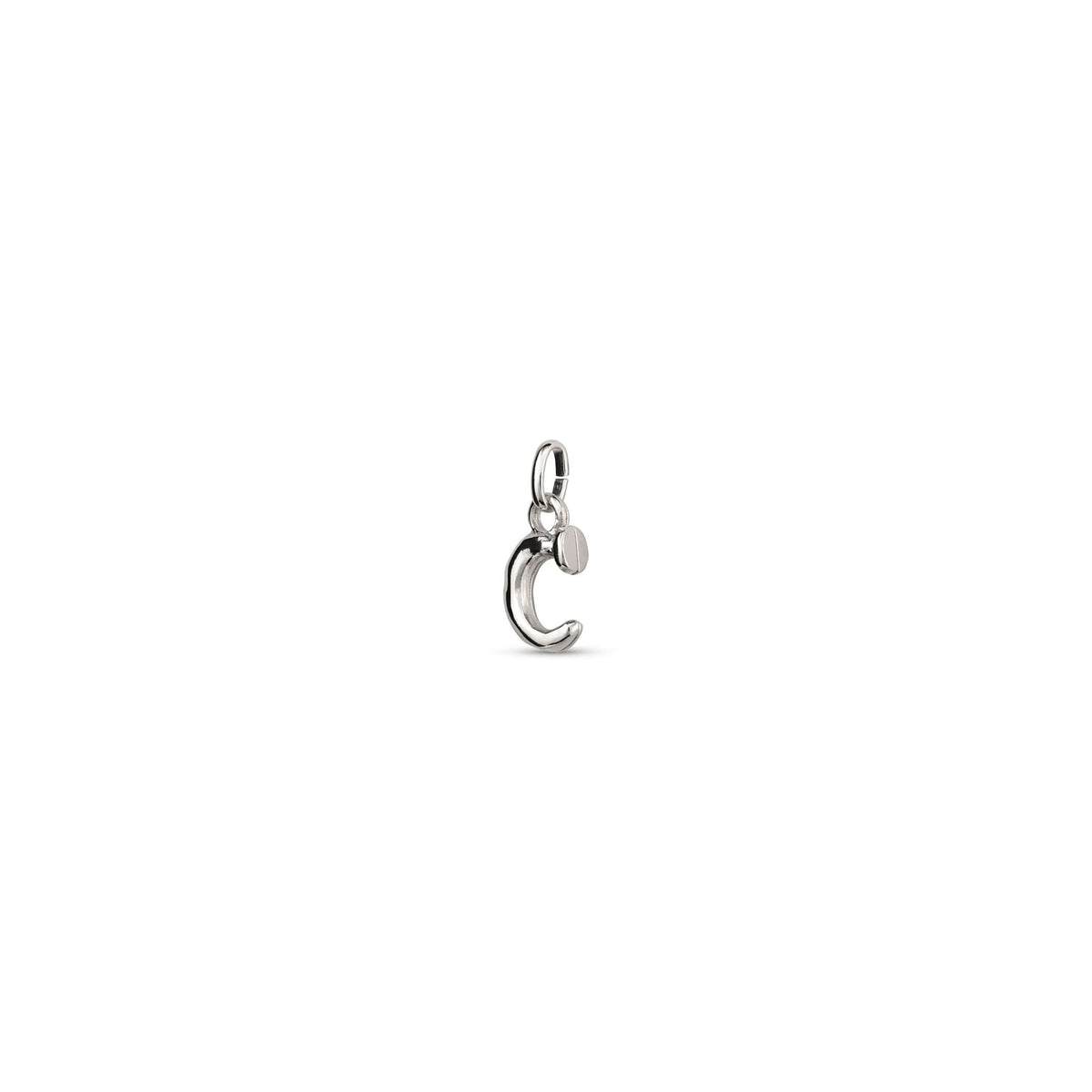 Sterling Silver Plated Hazte Silver Letter C Charm CHA0275MTL0000U