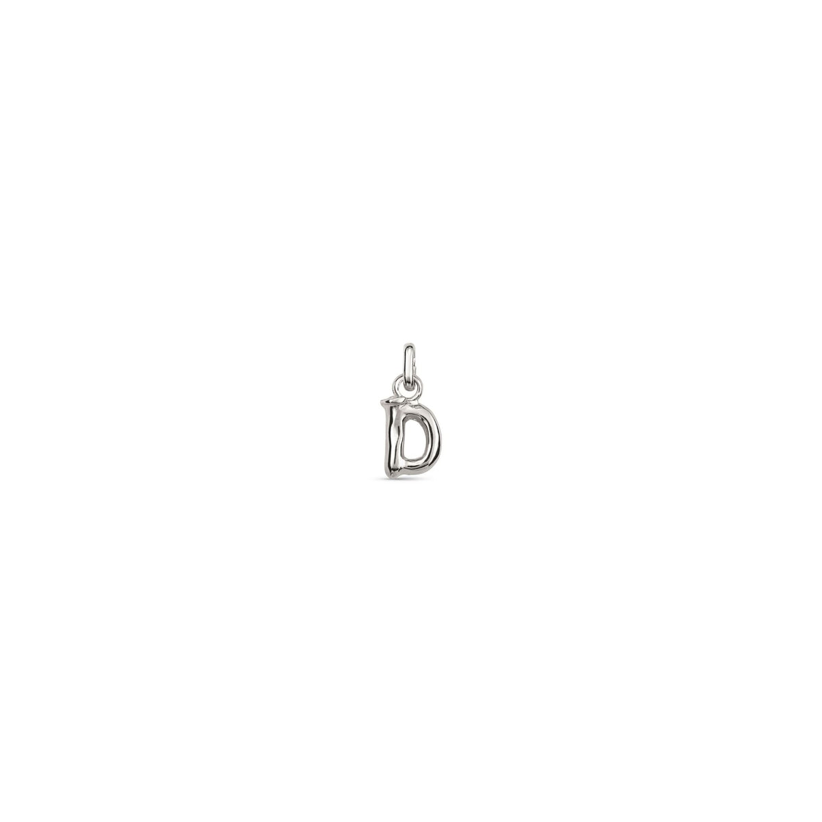 Sterling Silver Plated Hazte Silver Letter D Charm CHA0276MTL0000U