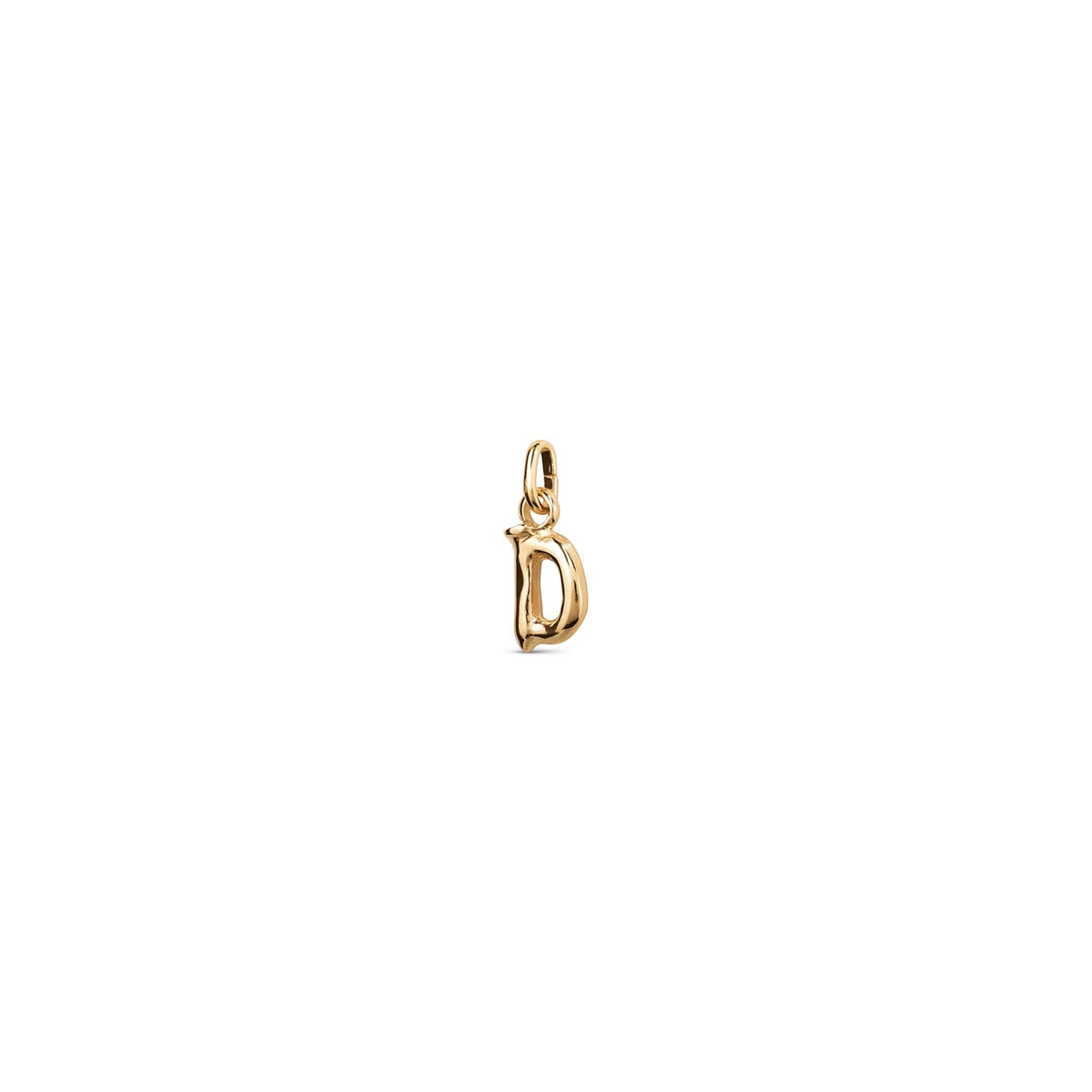 18k Gold Plated Hazte Gold Letter D Charm CHA0276ORO0000U